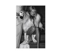 LOKLNEYK Sexy Models Kate Moss Poster (6) Canvas Poster Wall Art Decor Print Picture Paintings for Living Room Bedroom Decoration 24x36inch(60x90cm)