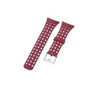 LOKLNEYK Silicone Watch Strap fit For SUUNTO Quest M1 M2 M4 M5 M Series Replacement Watchband Wristband Accessories Band Bracelet(Red)