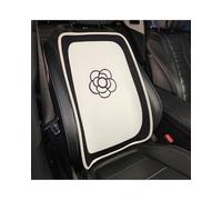 LOKLNEYK Simple Cartoon Camellia Ice Silk Universal Car Front And Rear Seat Cushion Cover For All Seasons Car Seat Cushion(Backrest)