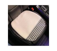 LOKLNEYK Simple Plaid Ice Silk Material Breathable Summer Universal Backrest Protection Cushion Car Seat Cover Car Seat Cushion(Front)