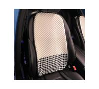 LOKLNEYK Simple Plaid Ice Silk Material Breathable Summer Universal Backrest Protection Cushion Car Seat Cover Car Seat Cushion(Backrest)
