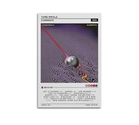 LOKLNEYK Tame Impala - Currents Poster, Hit Music Album Wall Art Canvas Posters Modern Prints for Living Room Bedroom Deco 24x36inch(60x90cm) Unframe-style