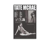 LOKLNEYK Tate Mcrae-So Close to What Poster, Hit Music Album Wall Art Canvas Posters Modern Prints for Living Room Bedroom Deco 24x36inch(60x90cm) Unframe-style