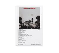LOKLNEYK The Kooks Inside In Inside OutModern Wall Art Poster Minimalist Print for Living Room Bedroom Office A Simple Yet Striking Decor for Modern Homes08x12inch(20x30cm) Unframe-style