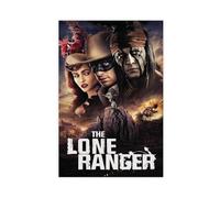 LOKLNEYK The Lone Ranger Movie Canvas Poster Bedroom Decor Landscape Office Room Decor Gift 20x30inch(50x75cm)