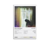 LOKLNEYK The War On Drugs - Lost In The Dream Poster, Hit Music Album Wall Art Canvas Posters Modern Prints for Living Room Bedroom Deco 12x18inch(30x45cm) Unframe-style