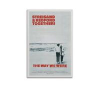 LOKLNEYK The Way We Were Poster, Classic Moive Wall Art Canvas Posters Modern Prints for Living Room Bedroom Deco 12x18inch(30x45cm) Unframe-style