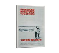 LOKLNEYK The Way We Were Poster, Classic Moive Wall Art Canvas Posters Modern Prints for Living Room Bedroom Deco 24x36inch(60x90cm) Frame-style