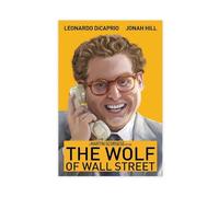 LOKLNEYK The Wolf of Wall Street Jonah Hill Poster Canvas Poster Wall Art Decor Print Picture Paintings for Living Room Bedroom Decoration 20x30inch(50x75cm)