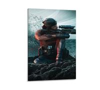 LOKLNEYK Tom Clancy's Rainbow Six SiegeModern Wall Art Poster - Minimalist Print for Living Room Bedroom & Office A Simple Yet Striking Decor for Modern Homes24x36inch(60x90cm) Frame-style