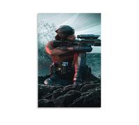 LOKLNEYK Tom Clancy's Rainbow Six SiegeModern Wall Art Poster - Minimalist Print for Living Room Bedroom & Office A Simple Yet Striking Decor for Modern Homes08x12inch(20x30cm) Unframe-style