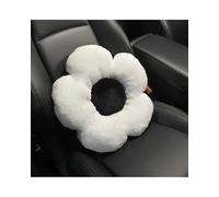 LOKLNEYK Universal Warm Plush Car Seat Cushion Simple Camellia Winter Sponge Filling Cover Interior Car Seat Cushion(Lumbar support)