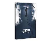 LOKLNEYK Wind River Movie Poster (1) Canvas Poster Wall Art Decor Print Picture Paintings for Living Room Bedroom Decoration 24x36inch(60x90cm)