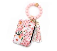 LOKLNEYK Women's Boho Beaded Wallet with Flower Pattern - Stylish & Practical Accessory, Style A, One Size