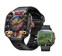 LOKMAT 4G SIM Card Android Smart Watch, 2.16'' AMOLED Large Screen 3GB+32GB Smartwatch for Men Women with Rotating Camera WiFi GPS, 1150mAh Fitness Activity Tracker Watch (Black)