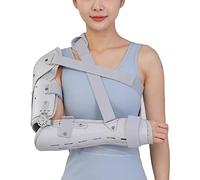 LOKORI Hinged Elbow Brace for Men and Women, Adjustable Elbow Splint Immobilizer for Tendonitis,Arm Injury Recovery, Arm Ligament and Tendon Repairs,Left