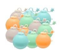 Lokorus 12Pcs Reusable Water Balloons,Silicone Refillable Water Balloon for Summer Water Battle,Outdoor Swimming Water toys for Kids Boys Girls Adults