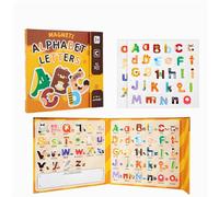 Lokorus Magnetic Letters Learning Toy for Kids,Alphabet Learning Book for Kid,Words Spelling Board Educational Toy for Boys Girls Aged 3 Years+