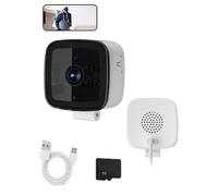 Lokxtech Hidden Security Camera, Indoor Window Camera，5GHz | No Drilling, 2MP Full HD Infrared Night Vision, Anti Glare Through Glass, 2.4GHz or 5GHz WiFi, 24/7 Recording, 16GB SD Card