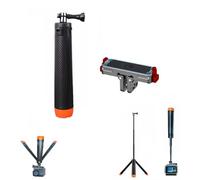 Lokyoyo 4 in 1 Floatable Tripod Selfie Stick for Insta 360 Go Ultra - 57cm Extendable Waterproof Handheld Monopode with Floating Stick Underwater Camera Accessories (Tripod+Go Ultra Base)