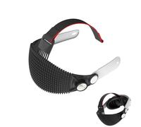 Lokyoyo Adjustable Head Strap Compatible with Meta Quest 3 / 3S - Comfort & Pressure Relief VR Accessory, Support Lying Down Play for Gaming/Movies (Black)