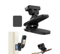 Lokyoyo Backpack Clip Magnetic Mount for Insta360 X5/X4 Air & Ace/Ace Pro/ 2, 360° Rotation Shoulder Bag Strap Clip Desk Mount for Vlogging & Outdoor Shooting