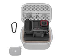Lokyoyo Carrying Case for Insta 360 Ace Pro 2 Xplorer Pro Bundle, Storage Travel Bag for Pocket Printer & Camera Grip and Other Accessories (L-Gray)