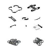 Lokyoyo Complete Anti-Collision Protective Set for DJI Avata 2 Drone Gimbal, Propellers & Chassis Armor, 360° Full Protection Enhanced Armor Protection Device, Gimbal and Tail Bumper Guard (Black)