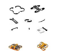 Lokyoyo Complete Anti-Collision Protective Set for DJI Avata 2 Drone Gimbal, Propellers & Chassis Armor, 360° Full Protection Enhanced Armor Protection Device, Gimbal and Tail Bumper Guard (Orange)