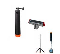 Lokyoyo Floating Tripod Selfie Stick for Insta.360 Go Ultra - 57cm Extendable Waterproof Hand Grip Monopod with Buoyancy Rod, Underwater Accessory for Go Ultra (Tripod+Go Ultra Base)