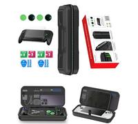 Lokyoyo Hard Shell Carrying Case for ROG Xbox Ally / ROG Xbox Ally X 2025, with Screen Protector & Joystick Caps Accessories Set, Shockproof Waterproof Travel Protective Storage Bag