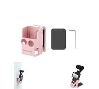 Lokyoyo Magnetic Mount Compatible with DJI Osmo Pocket 4, Adjustable Quick Release Camera Bracket for Vlogging & Outdoor Shooting (Pink)