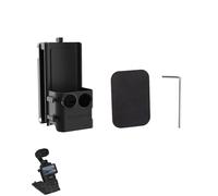 Lokyoyo Magnetic Mount for DJI Osmo Pocket 3, 3-in-1 Interfaces, with 1/4″ Thread Interfaces, Cold Shoe, and Foldable 2-Prong Clip for Cycling/V-log/Tabletop Shooting (Black)