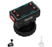 Lokyoyo Magnetic Quick Release Mount for Insta.360 Ace/Ace Pro/ 2/ X5/ X4/ X3/ X2, Dual-Screen Shooting Mount with Cold Shoe & 1/4" Thread Interfaces for Vlogging & Travel