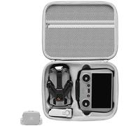 Lokyoyo Mini 5 Pro Case - PU Leather Hard Carrying Case Compatible with DJI Mini 5 Pro Drone, RC 2/ RC-N3 Controller, Batteries and Other Drone Accessories (Gray)