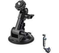Lokyoyo Pocket 4P 4 3 Suction Cup Mount, Universal 360° Adjustable Windshield Window Holder with 1/4" Screw for Insta.360 Luna Ultra X6 X5 Osmo 360 II G0Pr0 Max Mini Hero 12 Action 6 5 4 Accessories