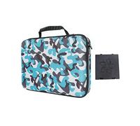 Lokyoyo Portable Carry Case for DJI Osmo 360 Adventure Combo, Waterproof Storage Case can Store DJI Osmo 360 Camera, Selfie Stick, 3 Batteries and Other Accessories (Blue)