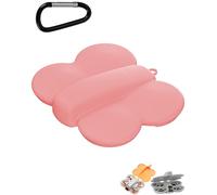 Lokyoyo Portable Travel Butterfly Protective Case for DJI Neo Drone, Mini Storage Box Compact Storage Bag for DJI Neo Anti-Collision and Scratch Resistant Portable Accessories (Pink)