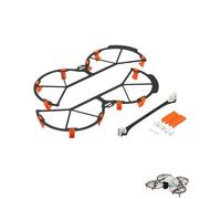 Lokyoyo Propeller Guard Protector for DJI FLIP Drone, Protective Bumper Anti-Collision Shockproof Prop Protector for DJI Flip Fly More Combo Accessories (CFRP)