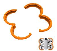 LOKYOYO Propeller Guard Protector for DJI Neo Drone, Anti-Collision TPE Protective Bumper, Tool-Free Install, Shockproof Prop Protection for DJI Neo Fly More Combo Accessories (Orange)