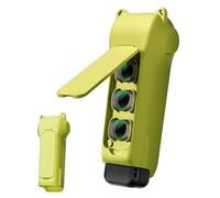 Lokyoyo Protective Case Compatible with DJI Osmo Pocket 4/3, Anti-Warp No Gimbal Jamming Hard Shell Protective Cover with Lens Filter Storage Slots (Green)