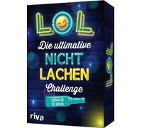 LOL - Die ultimative Nicht-lachen-Challenge - Edition ab 18 Jahren: Mit den besten Witzen, Flachwitzen, Scherzfragen für Erwachsene. Partyspiel mit Trinkspielvariante