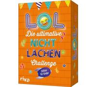 LOL - Die ultimative Nicht-lachen-Challenge - Edition für Kinder: Mit den besten Witzen, Flachwitzen, Scherzfragen. Ab 6 Jahren. Partyspiel für Kindergeburtstage