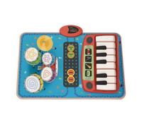 LOL-FUN Drum and Pinnocut Musical Instrument Sound Pit with Dots Educational | Volume Adjustable Lupa