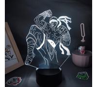 Lol Game Figure The Blind Monk Lee Sin Lamp 3d Led Rgb Neon Night Lights Gift Friend Room Table Colorful Decor League Of Legends