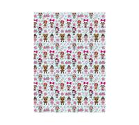 LOL Surprise 2 Metres Wrapping Paper, Gift Wrap Roll 2metres x 70 cm Opened. LOL Surprise Officially Licensed Product, Responsibly Sourced, Multi-Colour