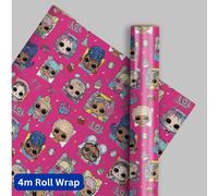 LOL Surprise 4m Roll Wrapping Paper