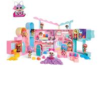 LOL Surprise 50+ Squish Sand Magic House with Tot Diva Playset Dolls