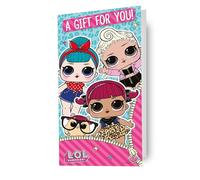 LOL Surprise Doll Money Wallet Birthday Card