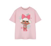 LOL Surprise Girl's Short Sleeved T-Shirt (Kids Pink) in Pink | Size: 11-12 Years LOL Surprise Pink 11-12 Years